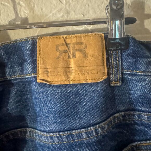 Vintage 90s Real Ranch Premium Cowboy Cut Denim Jeans - Picture 4 of 7
